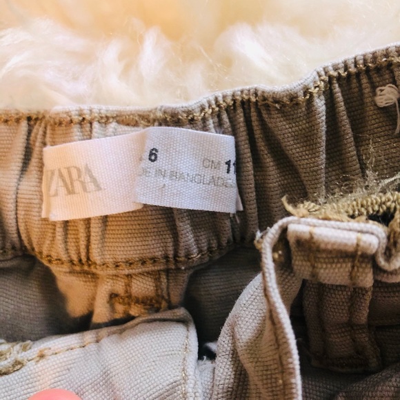 Zara boys size 6 cargo pant - Picture 3 of 5